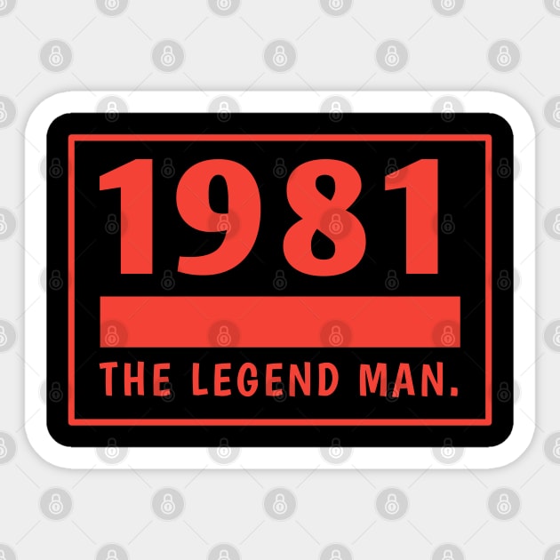 1981 birthday Sticker by BlackMeme94